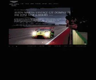 Astonmartinracing.com(Aston Martin Racing) Screenshot