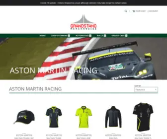Astonmartinracingstore.com(Grandstand Merchandise) Screenshot