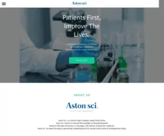 Astonsci.com(Aston Sci) Screenshot