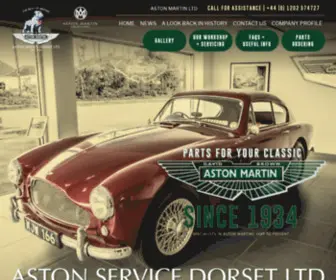 Astonservicedorset.com(Aston Service Dorset) Screenshot