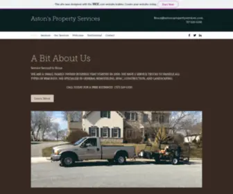 Astonspropertyservices.com(Aston's Property Services) Screenshot