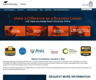 Astonuniversityonline.com(Aston University Online now) Screenshot