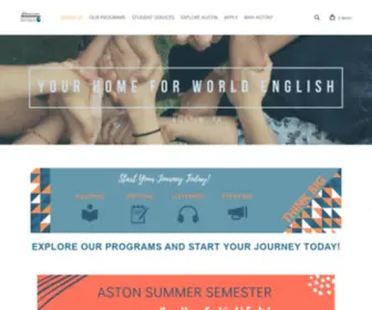 Astonusa.com(Aston International Academy) Screenshot