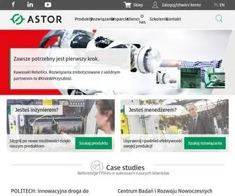 Astor.com.pl(Gdzie technologia spotyka człowieka) Screenshot