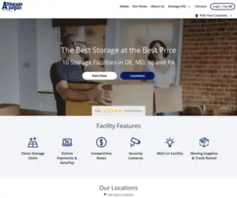 Astoragedepot.com(A Storage Depot) Screenshot