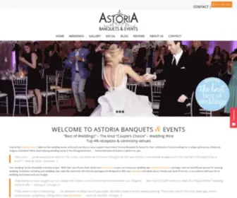 Astoriabanquets.com(The Astoria Banquet hall) Screenshot