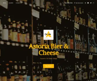 Astoriabierandcheese.com(Astoria Bier & Cheese) Screenshot