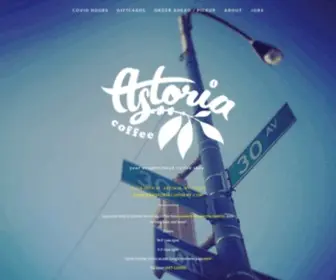 Astoriacoffeeny.com(Astoria Coffee) Screenshot