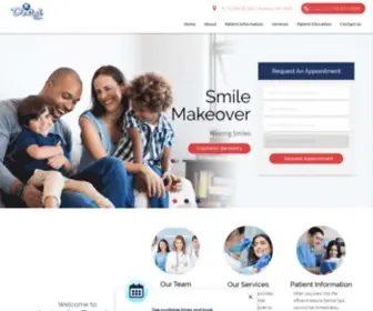 Astoriadentalspa.com(Dentist in Astoria) Screenshot