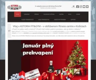 Astoriafitgym.sk(Fitness centrum) Screenshot