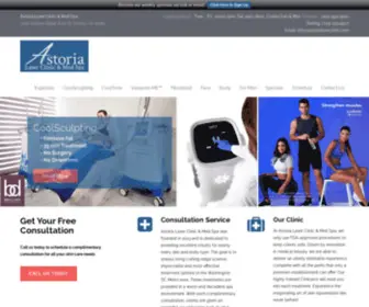 Astorialaserclinic.com(Astoria Laser Clinic & Med Spa in Vienna) Screenshot