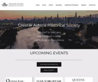 Astorialic.org(Greater Astoria Historical Society) Screenshot
