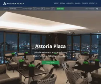 Astoriaplaza.com(Hotel in Ortigas Pasig) Screenshot