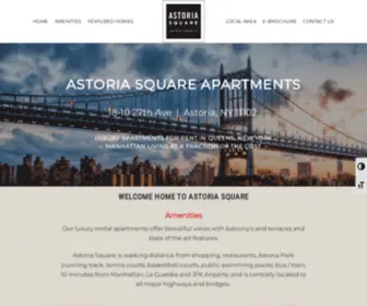 Astoriasquare.com(ASTORIA SQUARE APARTMENTS) Screenshot