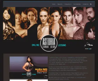 Astoriatangoclub.com(Astoria Tango Club) Screenshot