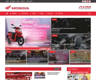 Astra-Honda.com(Sepeda Motor Honda Terbaru) Screenshot