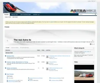 Astra-MK2.com(Astra MK2) Screenshot