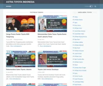 Astra-Toyota.com(ASTRA TOYOTA) Screenshot