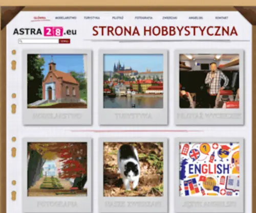 Astra28.eu(Strona HOBBYSTYCZNA) Screenshot