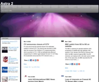 Astra2Sat.com(Astra 2) Screenshot