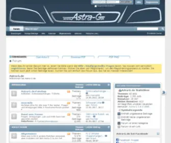 Astra4Ever.net(Opel astra g) Screenshot