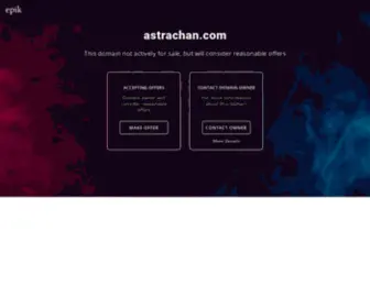 Astrachan.com(Make an Offer if you want to buy this domain. Your purchase) Screenshot