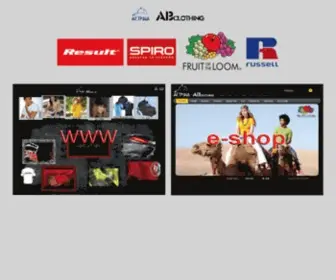 Astraia.gr(Official distributor Fruit of the Loom) Screenshot