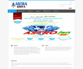 Astrakimya.com(Astra Kimya) Screenshot