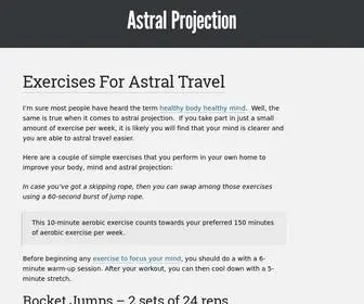 Astral-Projection.org.uk(Astral Projection) Screenshot