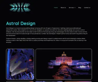 Astraldesign.co.uk(Lighting Design Company Kent) Screenshot