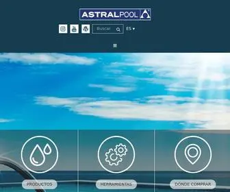 Astralpool.com(Español) Screenshot