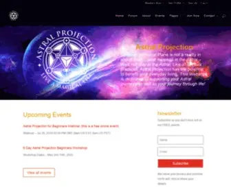 Astralprojection.com(Astral Projection Workshop London Out of Body Teacher Todd Acamesis) Screenshot