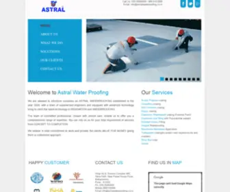 Astralwaterproofing.co.in(Astral Waterproofing) Screenshot