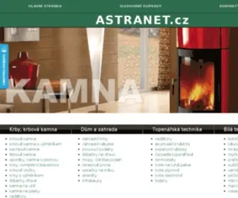 Astranet.cz(Krbová kamna) Screenshot