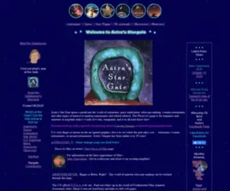 Astras-Stargate.com(Astra's Star Gate) Screenshot