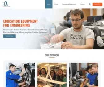 Astrascientific.com(Astra Scientific Pneumatic Trainer Teaching Equipment) Screenshot