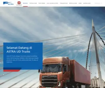 Astraudtrucks.co.id(Astra UD Trucks) Screenshot