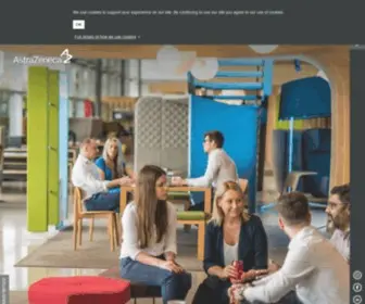 Astrazenecacareers.com(Working at AstraZeneca) Screenshot
