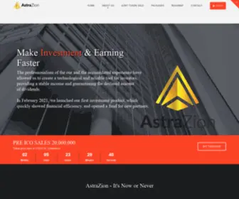 Astrazion.com(Make Investment & Earning Easier) Screenshot