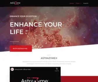 Astrazyme.com(Enhance your digestion) Screenshot