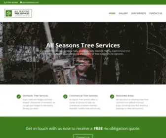 Astrees.co.uk(Tree surgeons) Screenshot