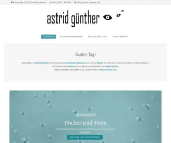 Astrid-Guenther.de(Agentur zwischen Mayen) Screenshot