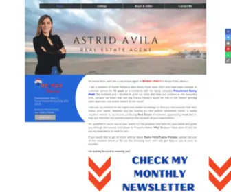 Astridavilarealtor.com(Puerto Penasco/Rocky Point Sonora homes for sale) Screenshot