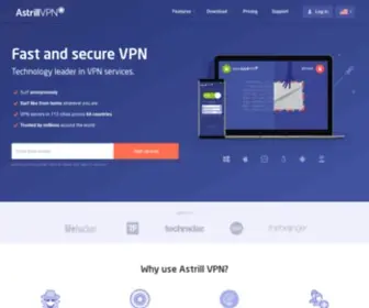 Astrill-CN.com(Fast, Secure & Anonymous VPN) Screenshot