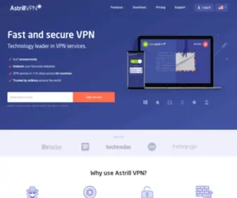 Astrill-Mirror.com(Fast, Secure & Anonymous VPN) Screenshot