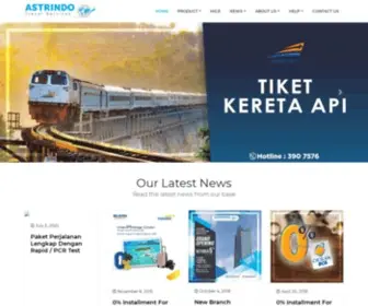 Astrindotour.co.id(Astrindo Travel Services) Screenshot