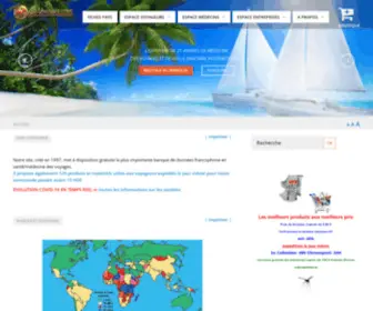 Astrium.com(Santé Voyages) Screenshot