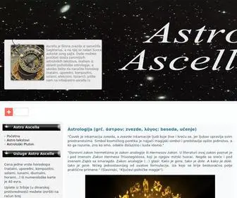 Astro-Ascella.rs(Astro Ascella) Screenshot