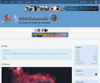 Astro-Foren.de(Die unabhängige Community) Screenshot
