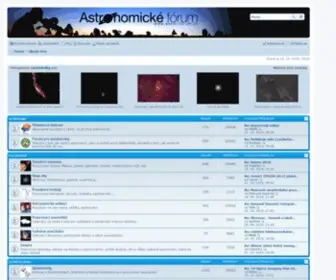 Astro-Forum.cz(Astronomické fórum) Screenshot